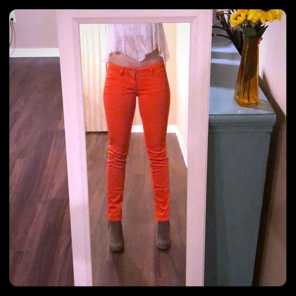 Orange Jeans - image 1